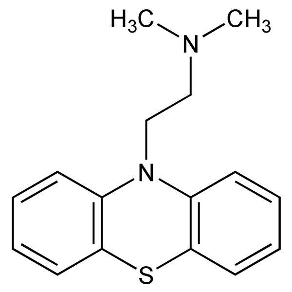 Graphical representation of Fenethazine