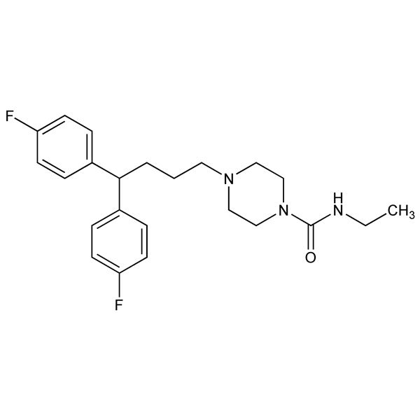 Graphical representation of Amperozide