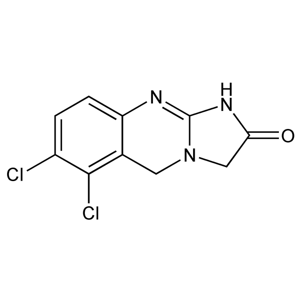 Graphical representation of Anagrelide