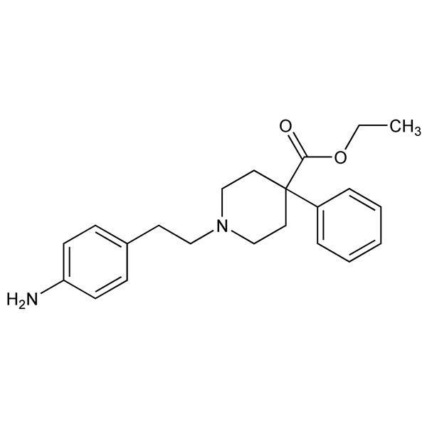 Graphical representation of Anileridine