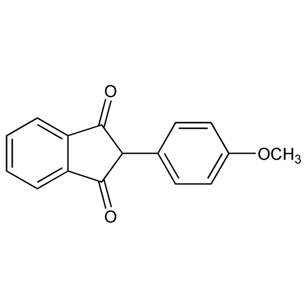 Graphical representation of Anisindione