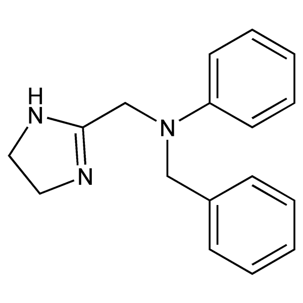 Graphical representation of Antazoline