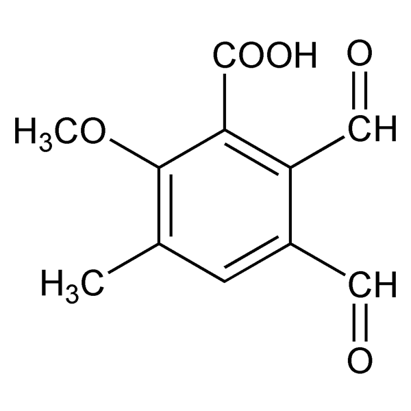 Graphical representation of Gladiolic Acid