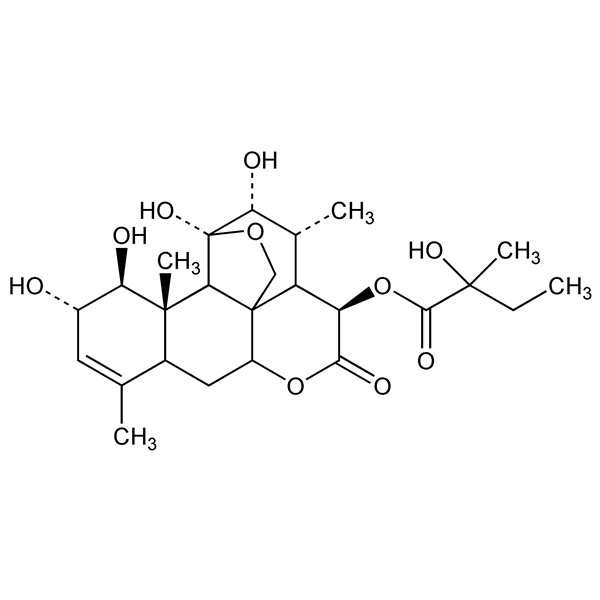 Graphical representation of Glaucarubin