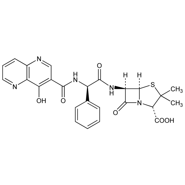 Graphical representation of Apalcillin