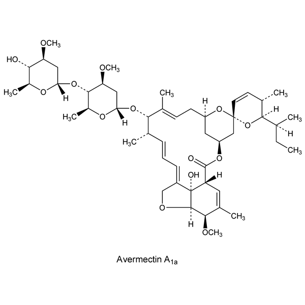 Graphical representation of Avermectins