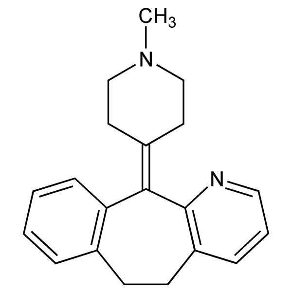 Graphical representation of Azatadine