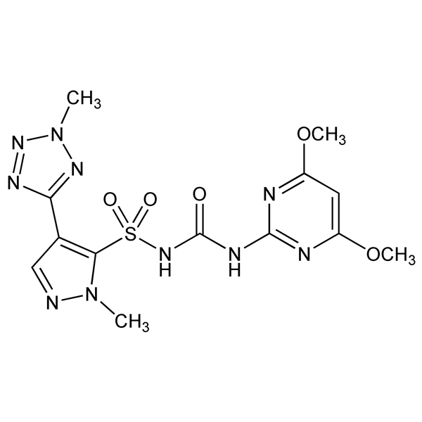 Graphical representation of Azimsulfuron