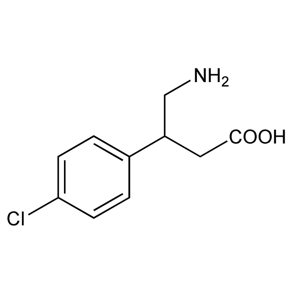 Graphical representation of Baclofen