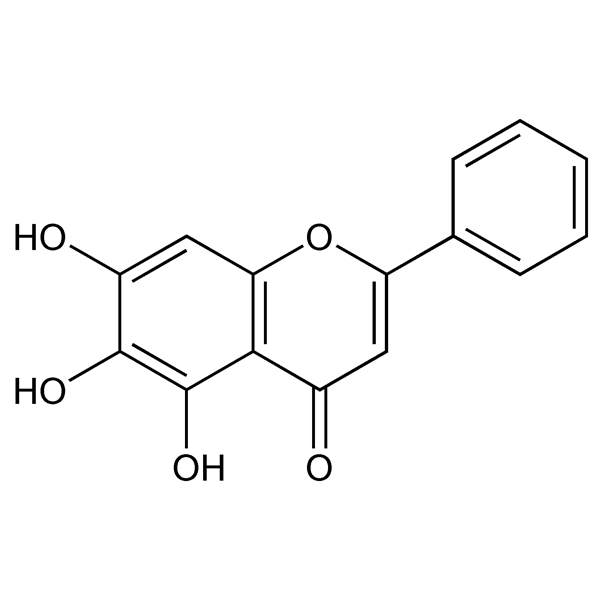 Graphical representation of Baicalein