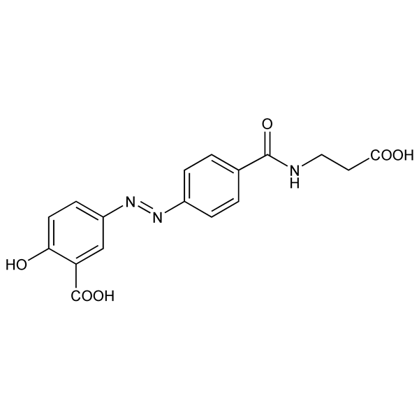 Graphical representation of Balsalazide