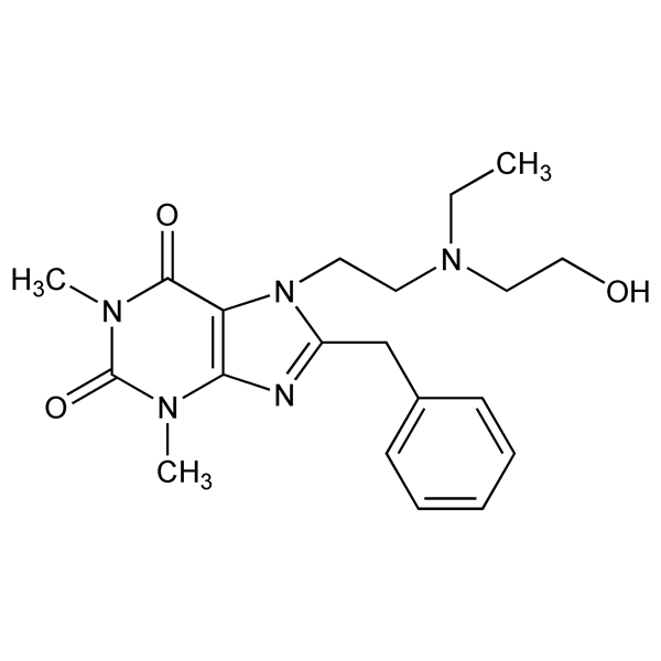 Graphical representation of Bamifylline