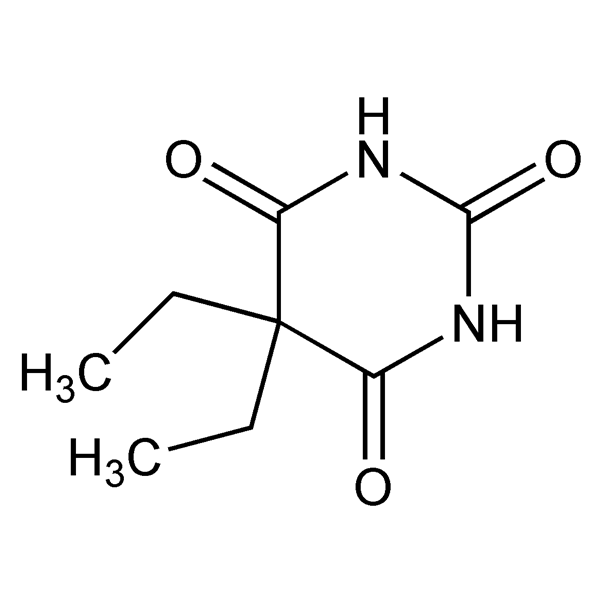 Graphical representation of Barbital