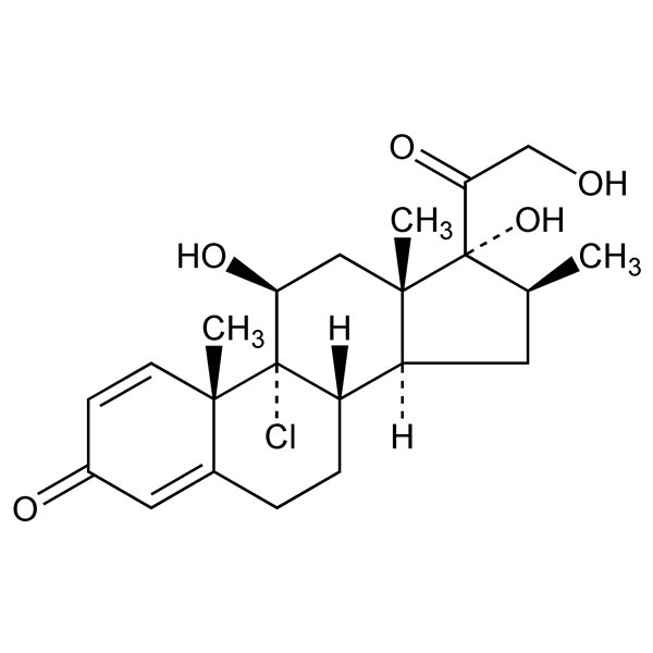 Graphical representation of Beclomethasone