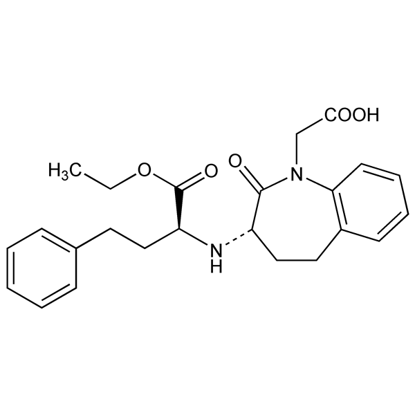 Graphical representation of Benazepril