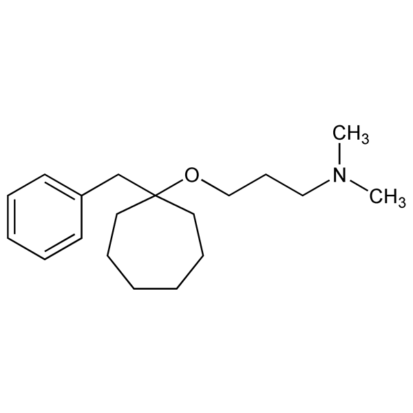 Graphical representation of Bencyclane