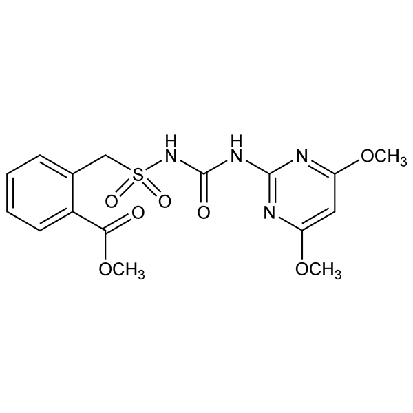 Graphical representation of Bensulfuron-methyl