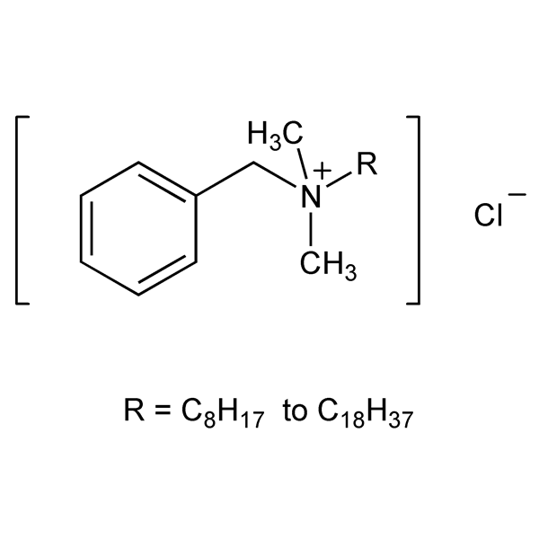 Graphical representation of Benzalkonium Chloride