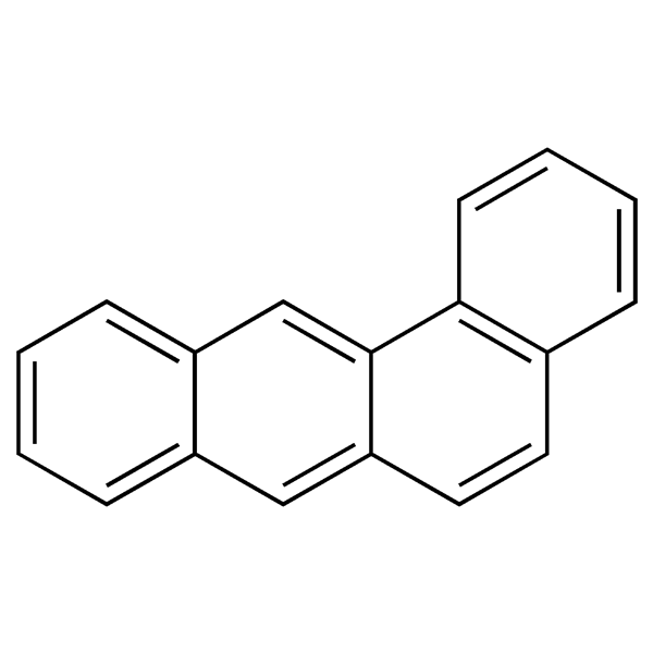 Graphical representation of 1,2-Benzanthracene