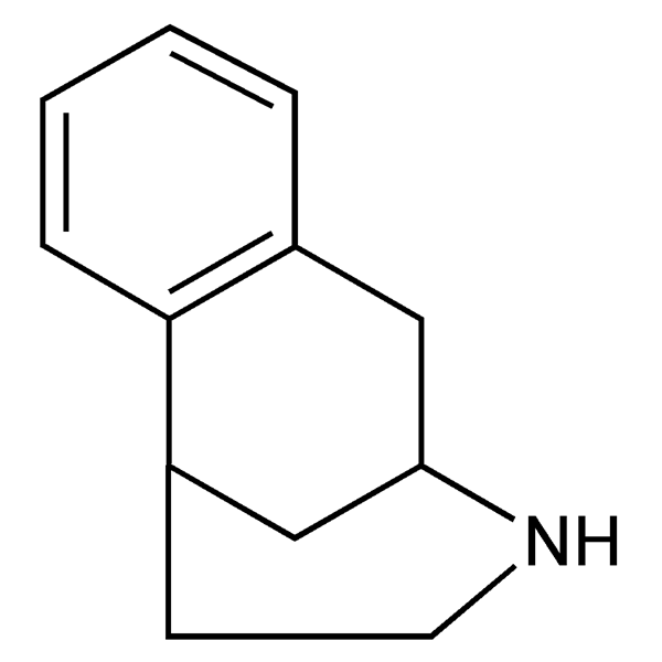 Graphical representation of 6,7-Benzomorphan