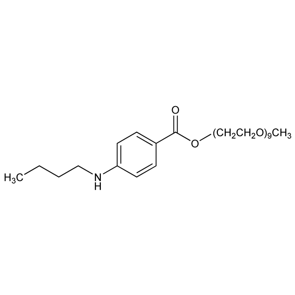 Graphical representation of Benzonatate