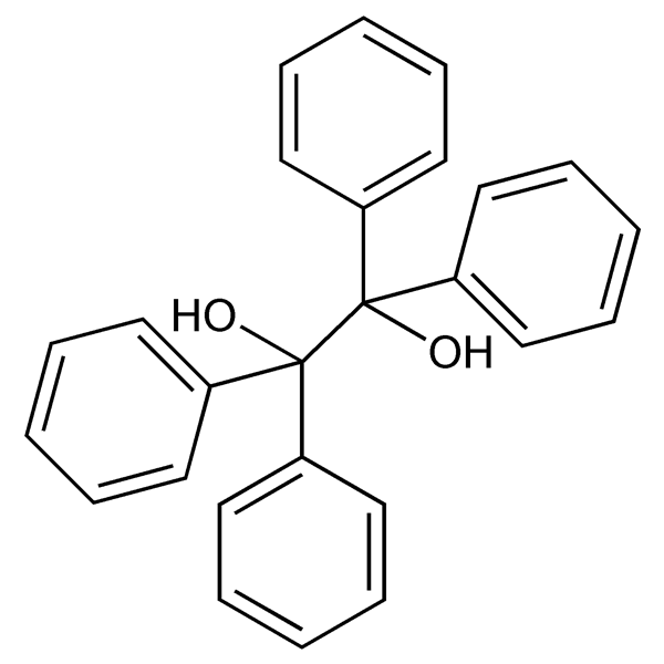 Graphical representation of Benzopinacol