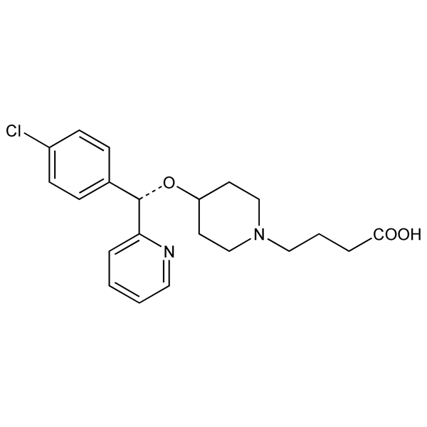 Graphical representation of Bepotastine