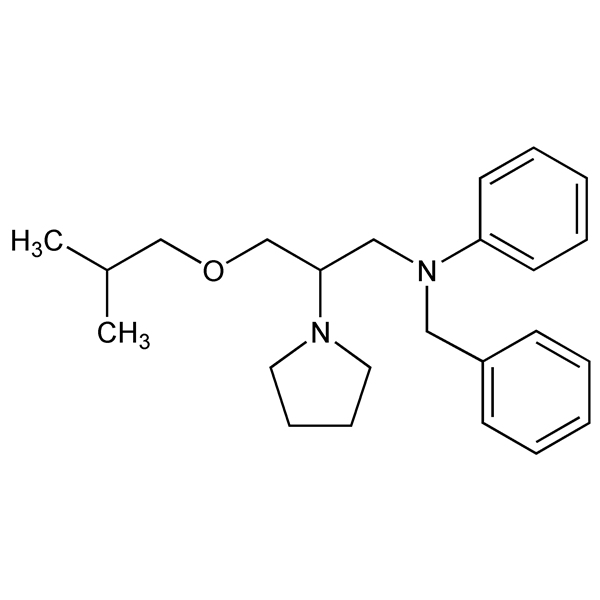 Graphical representation of Bepridil