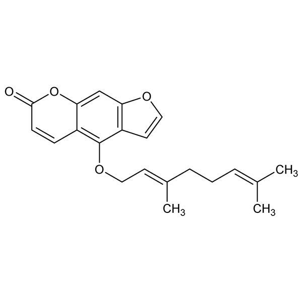 Graphical representation of Bergamottin