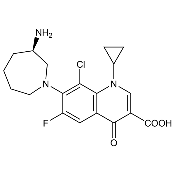 Graphical representation of Besifloxacin