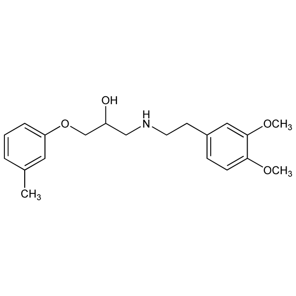 Graphical representation of Bevantolol