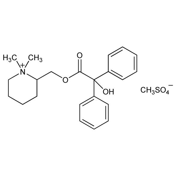 Graphical representation of Bevonium Methyl Sulfate