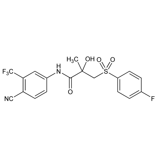 Graphical representation of Bicalutamide