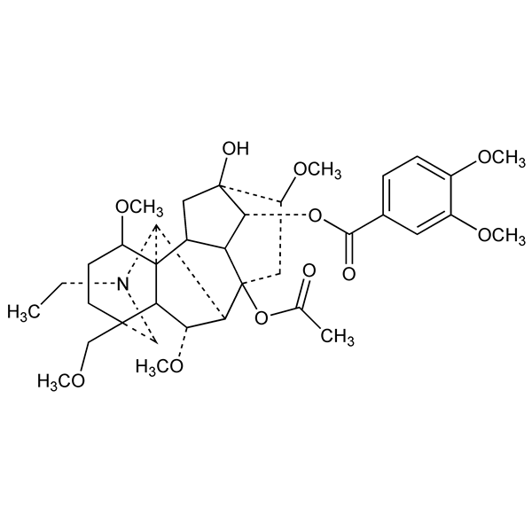 Graphical representation of Bikhaconitine