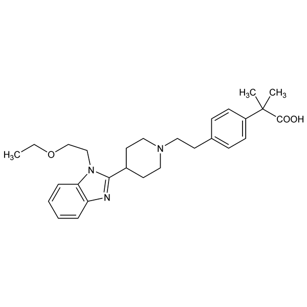 Graphical representation of Bilastine