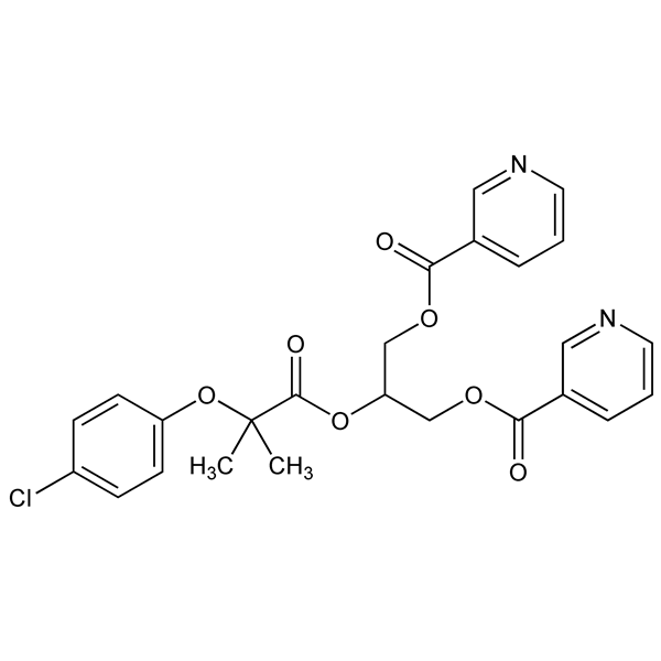 Graphical representation of Binifibrate