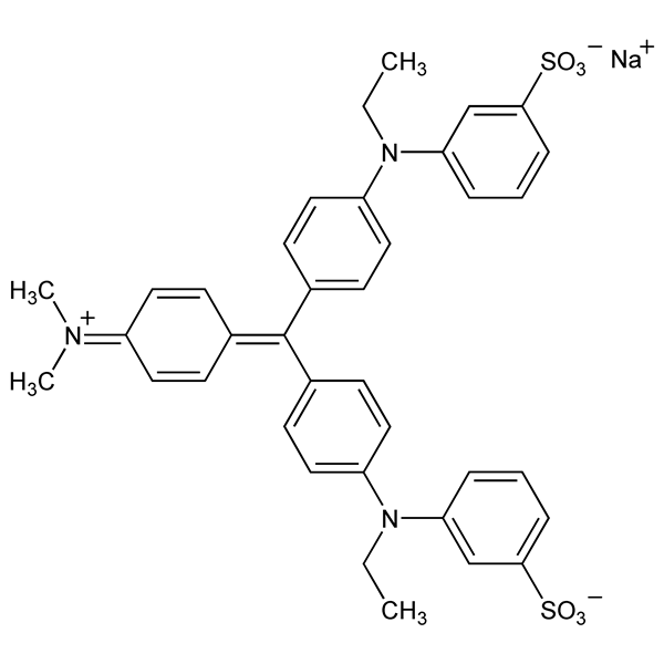 Graphical representation of Acid Violet 7B