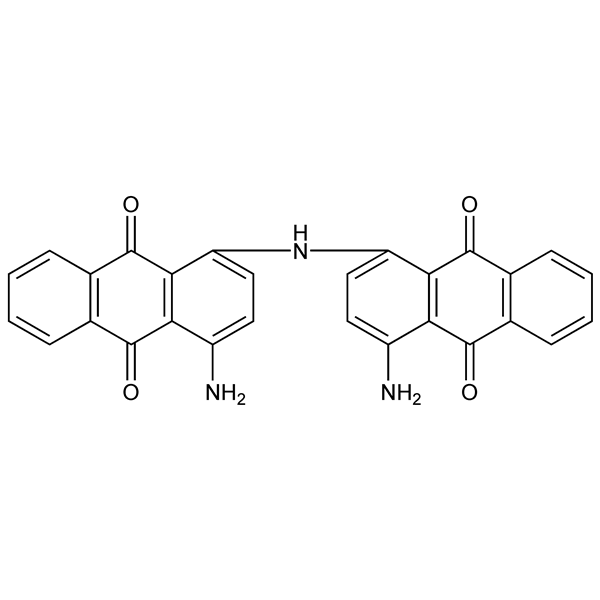 Graphical representation of Bis(4-amino-1-anthraquinonyl)amine