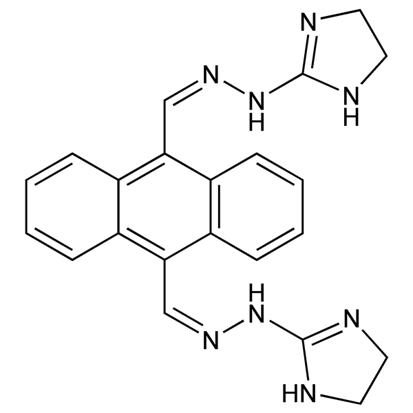 Graphical representation of Bisantrene