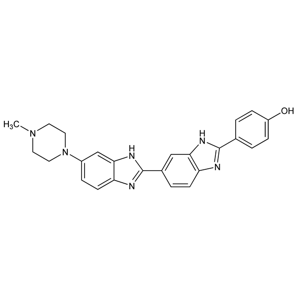 Graphical representation of Bisbenzimide