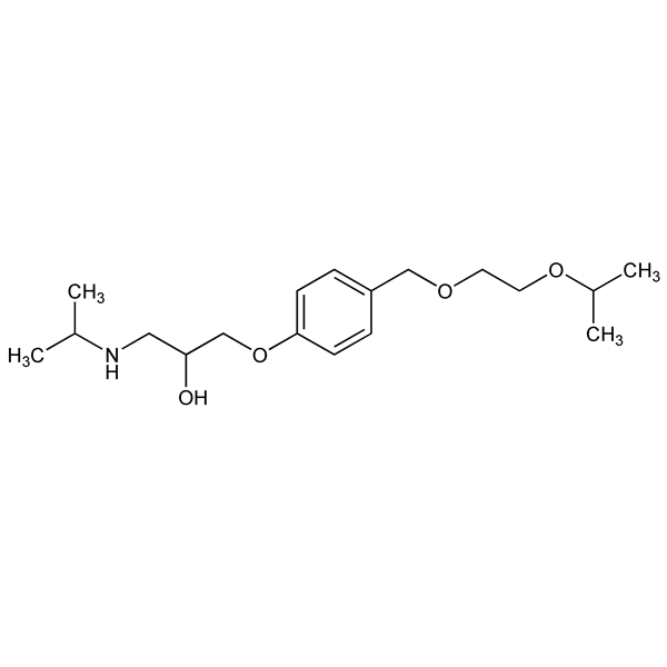 Graphical representation of Bisoprolol