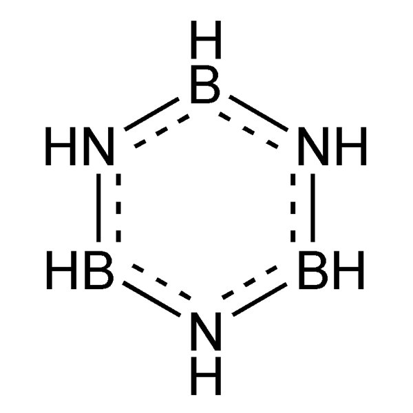 Graphical representation of Borazine