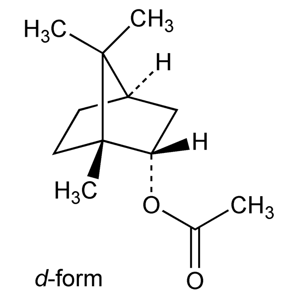 Graphical representation of Bornyl Acetate