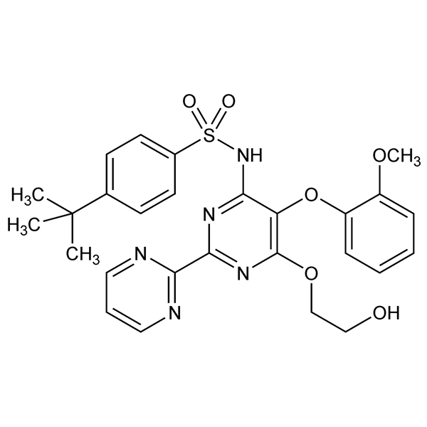 Graphical representation of Bosentan