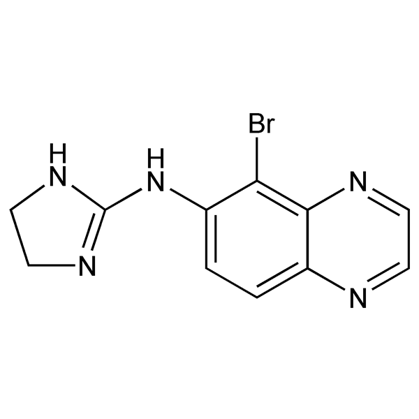 Graphical representation of Brimonidine