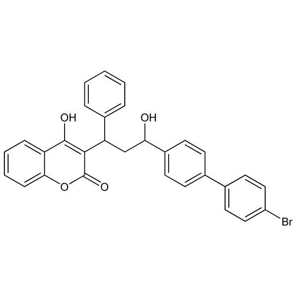 Graphical representation of Bromadiolone