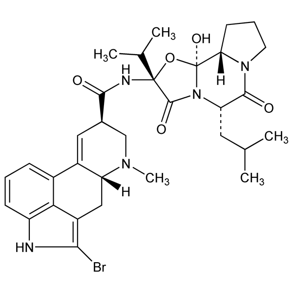 Graphical representation of Bromocriptine