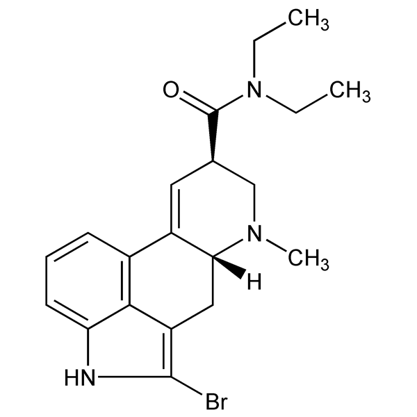 Graphical representation of Bromolysergide