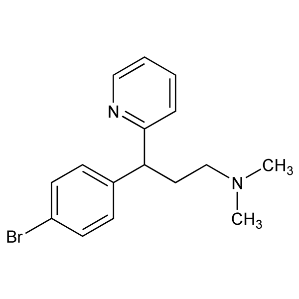 Graphical representation of Brompheniramine