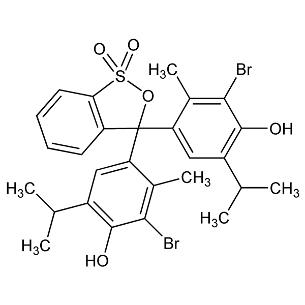 Graphical representation of Bromthymol Blue